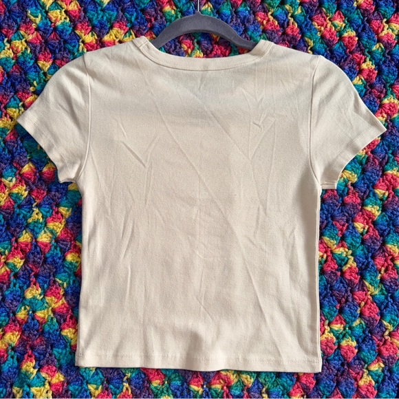 American Eagle Ramones Cropped T Shirt - Picture 3 of 7